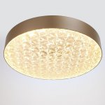 Светильник с ПДУ 670526N LED 72Вт 3 режима 3000-6000К диммер золото 48х48х12 см