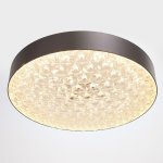 Светильник с ПДУ 670527N LED 72Вт 3 режима 3000-6000К диммер кофе 48х48х12 см