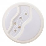 Светильник с ПДУ 670529N LED 72Вт 3 режима 3000-6000К диммер белый 49х49х9,5 см