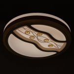 Светильник с ПДУ 670529N LED 72Вт 3 режима 3000-6000К диммер белый 49х49х9,5 см