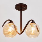 Люстра 673105/2 E27 40Вт кофе 35х14х32 см