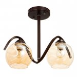 Люстра 673105/2 E27 40Вт кофе 35х14х32 см