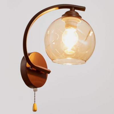 Бра 673107/1 E27 40Вт кофе 20х20х22 см Бра 673107/1 E27 40Вт кофе 20х20х22 см