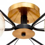 Люстра 673112/6 E27 40Вт бронза-черный 66х66х24 см