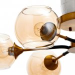 Люстра 673113/6 E27 40Вт бронза-черный 70х70х17 см