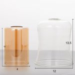 Бра 673117/1 E27 40Вт золото-черный 23х13х24,5 см