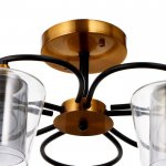 Люстра 673118/5 E27 40Вт бронза-черный 58х58х27 см