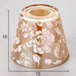 Бра 673124/1 E27 40Вт черный-золото 24х12х17 см