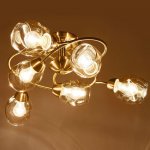 Люстра 673126/6 E27 40Вт бронза 68х68х25 см