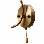 Бра 673127/1 E27 40Вт бронза 19х12х26 см