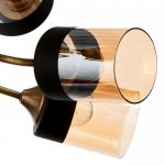 Люстра 673131/6 E27 40Вт бронза 63х45х17 см