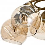 Люстра 673133/6 E27 40Вт бронза 52х52х24 см