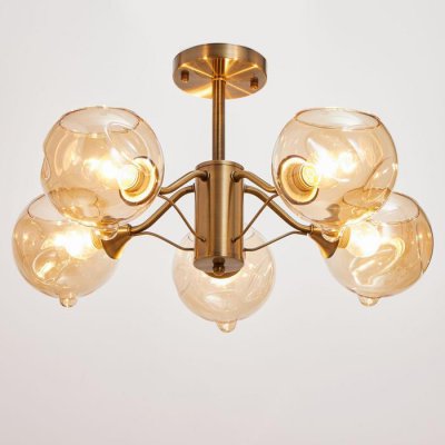 Люстра 673135/5 E27 40Вт бронза 56,5х56,5х27,5 см