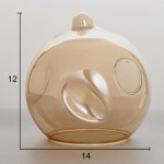 Люстра 673135/5 E27 40Вт бронза 56,5х56,5х27,5 см