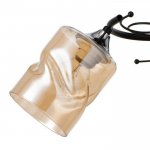 Люстра 673141/3 E27 40Вт черный-хром 56х56х28 см