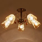 Люстра 673152/5 E27 40Вт бронза 66х66х30,5 см