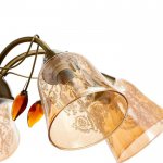 Люстра 673152/5 E27 40Вт бронза 66х66х30,5 см