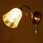 Бра 673153/1 E27 40Вт бронза 28х14х18,5 см