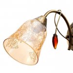 Бра 673153/1 E27 40Вт бронза 28х14х18,5 см