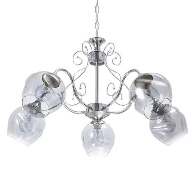 Люстра 673154/5 E27 40Вт хром 67х67х39 см