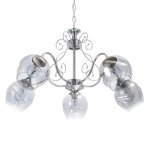 Люстра 673154/5 E27 40Вт хром 67х67х39 см