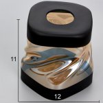 Бра 673157/1 E27 40Вт черный-золото 18х14х27 см