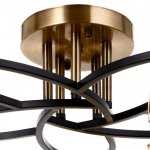 Люстра 673159/5 E27 40Вт бронза-черный 57,5х57,5х28 см