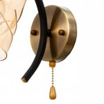 Бра 673160/1 E27 40Вт бронза-черный 22,4х16х21 см