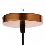 Светильник 669910/1 E27 40Вт золото 27х20х120 см