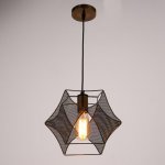 Светильник 669910/1 E27 40Вт золото 27х20х120 см