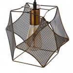 Светильник 669910/1 E27 40Вт золото 27х20х120 см