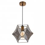 Светильник 669910/1 E27 40Вт золото 27х20х120 см