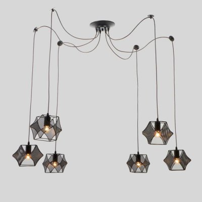 Светильник 669911/6 E27 40Вт черный Светильник 669911/6 E27 40Вт черный