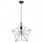 Светильник 669912/1 E27 40Вт черный 36х20х139 см