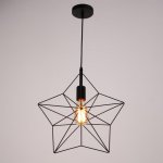 Светильник 669912/1 E27 40Вт черный 36х20х139 см