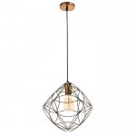 Светильник 669915/1 E27 40Вт золото 21х21х121 см