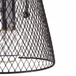 Люстра 662402/3 40Вт E14 черный-хром 63х63х30 см