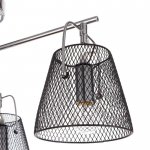 Люстра 662402/3 40Вт E14 черный-хром 63х63х30 см