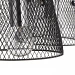 Люстра 662403/5 40Вт E14 черный-хром 63х63х30 см