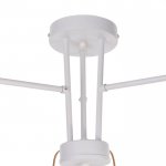 Люстра 662405/3 40Вт E14 белый-золото 63х63х30 см