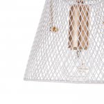 Люстра 662405/3 40Вт E14 белый-золото 63х63х30 см