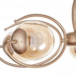 Люстра 662408/5 40Вт E14 золото 68х68х27 см