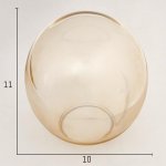 Люстра 662408/5 40Вт E14 золото 68х68х27 см