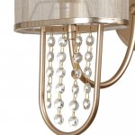 Бра 662409/1 40Вт E14 золото 21х18х18 см