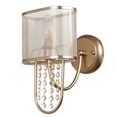 Бра 662409/1 40Вт E14 золото 21х18х18 см