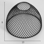 Люстра 662412/5 40Вт E14 черный 70х70х40 см