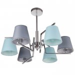 Люстра 662420/6 40Вт E14 хром 67х67х48 см.