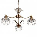 Люстра 662423/3 E14 40Вт бронза 63х63х75 см