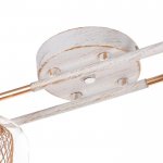 Люстра 662429/4 E14 40Вт белый-золото 72х16х20 см