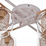 Люстра 662431/8 E14 40Вт белый-золото 72х72х20 см